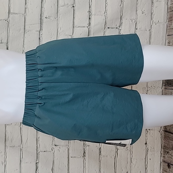 Callahan Pants - Callahan Soft Cotton High Rise Elastic Waist Pull On Nova Shorts Blue Nile NWT